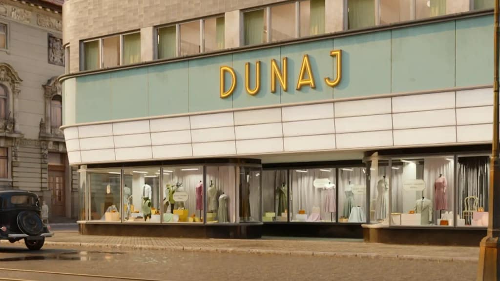 dunaj k vasim sluzbam, serial, obchodný dom