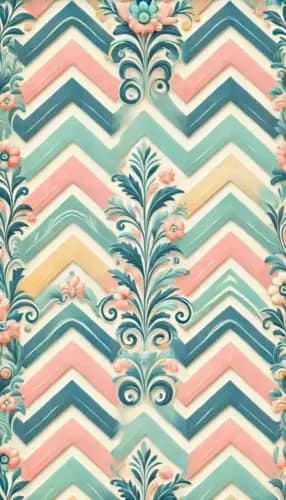 Playful Pastel Bows: Elegant Preppy Phone Wallpaper