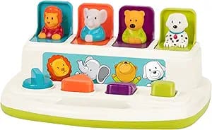Battat Pop-Up Pals – developmental toy under $20 for toddlers