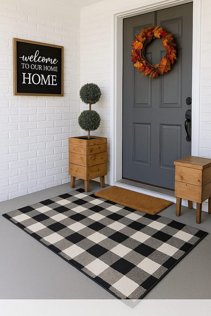 Front poorch doormats